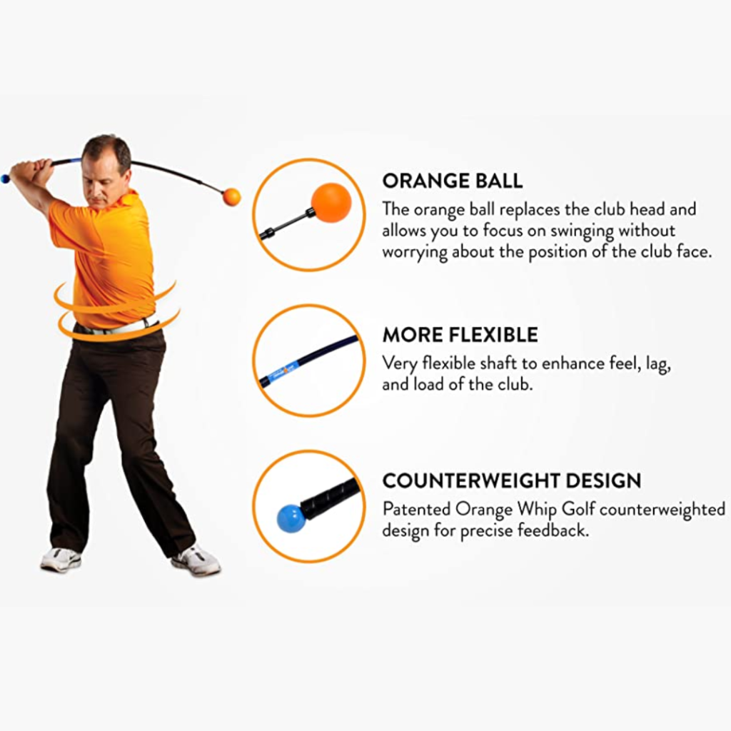 Orange Whip Trainer 47.5" Golf Performance Store