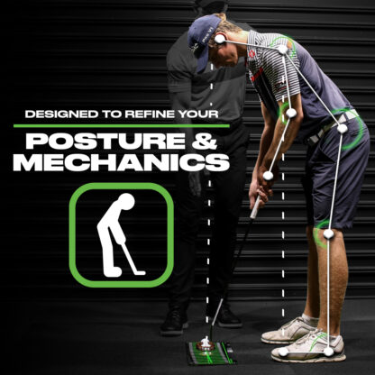 Back 2 Basics Pro Path Putting Mirror with 4 Gates - Golf