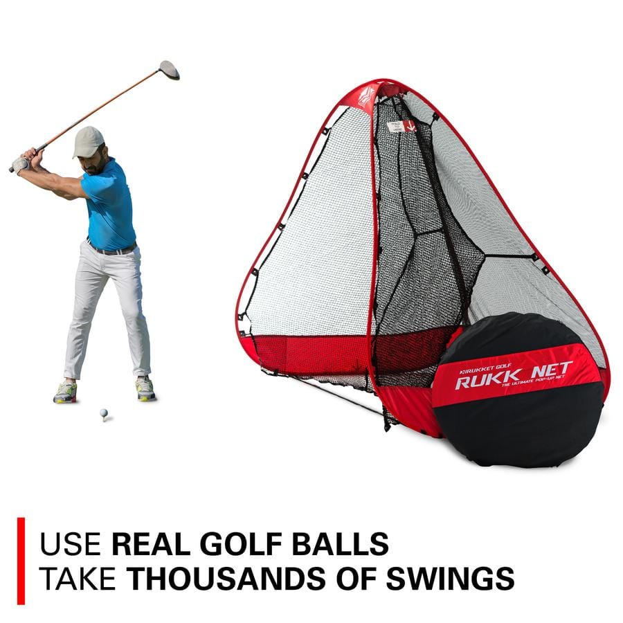 Rukket Golf PopUp Portable Hitting Net Golf Performance Store