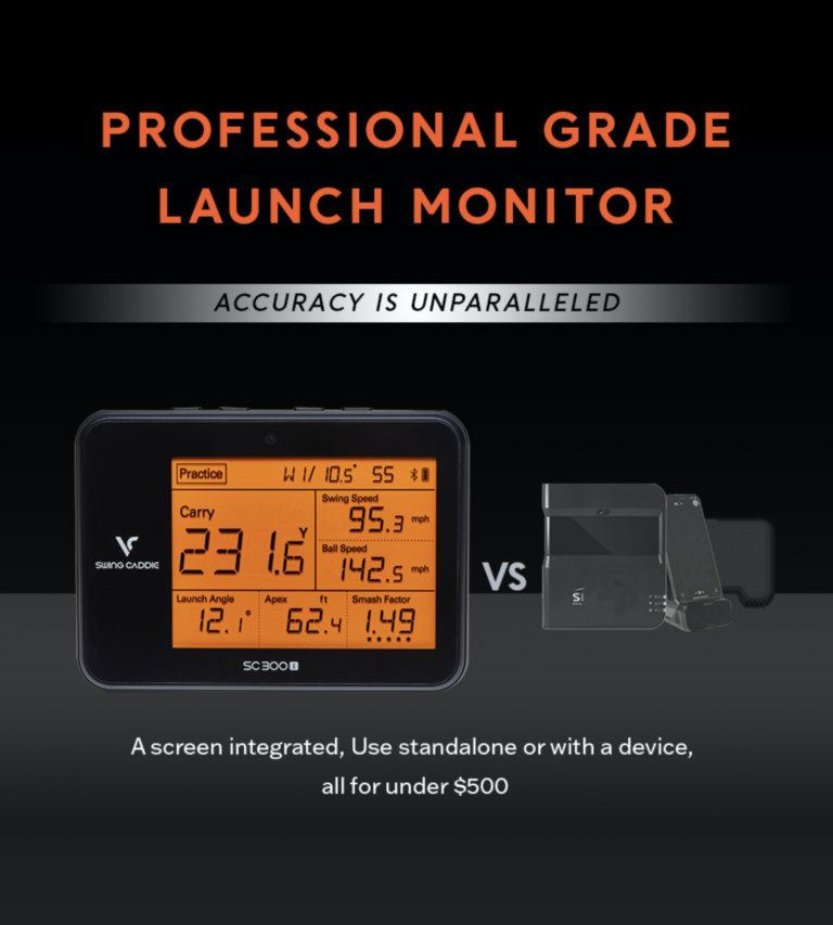 Swing Caddie SC300i – NEW MODEL - Launch Monitor, Technology - Elevate