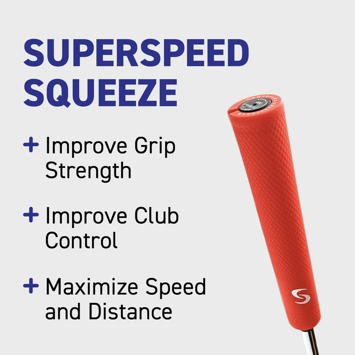 SuperSpeed Tour Speed Pro Training Bundle highlighting the squeeze to improve grip strength