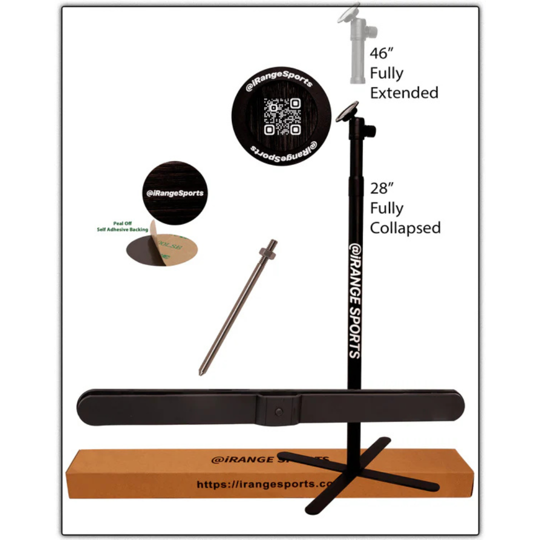 iRange Sports Range Pro Combo with its inclusions and box.